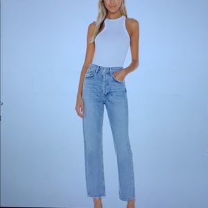 AGOLDE 90’s Mid Rise Loose Fit in Snapshot